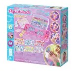 EPOCH Aquabeads Nail Studio pradinis rinkinys &ndash; vandeniu aktyvuojamų karoliukų nagų dailės rinkinys vaikams, daugiau nei 100 dizainų, daugkartinio naudojimo nagai, be klijų, nuo 4 metų