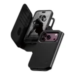 CARE&trade; by PanzerGlass&reg; Tango 2-in-1 piniginės dėklas, juodas, su MagSafe, skirtas iPhone 18 Pro / 17 Pro
