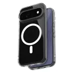 Crong Hybrid Clear Magnetic Case, skirtas Google Pixel 11 - suderinamas su MagSafe, permatomas