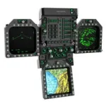 Moza Racing FMP18 Panel Bundle &ndash; 18 įėjimų sim lenktynių valdymo skydelis su RGB foniniu ap&scaron;vietimu