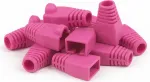 DSIT DANICOM RJ45 jungties gaubtuvas rožinis, 10 vnt.
