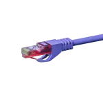 DSIT DC-68-050 CAT6 U/UTP tinklo kabelis, 5 m, violetinės spalvos, 100% varis