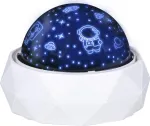 GRUNDIG Star Projector LED naktinė &scaron;viesa su besisukančiais žvaigždynais