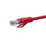 DSIT CAT 6 tinklo kabelis U/UTP - 3 metrai - raudonas - CCA (DC-C65-030)