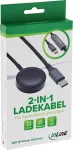 InLine&reg; 2-in-1 įkrovimo laidas, skirtas Apple Watch ir USB-C, 100 W, USB 2.0, 1,2 m
