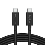 Belkin Connect Thunderbolt 5 pasyvus kabelis 1m 80Gbps 240W juodas INZ005HQ1MBK