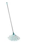 LEIFHEIT Classic mopas su 140 cm plieno kotu ir sugeriančia viskozės galvute