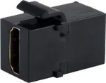 SHIVERPEAKS BS08-10052 Keystone HDMI 2.1 sujungimo modulis, moteri&scaron;kas-moteri&scaron;kas, 8K 48Gbps, juodas