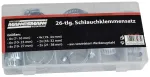 Br&uuml;der Mannesmann M60026 žarnų apkabų rinkinys, 7-44 mm