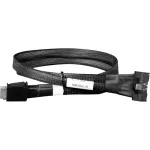 Icy Dock MB302L-B kabelis MCIO 8i (SFF-TA-1016) &ndash; 2x OCuLink 4i (SFF-8611), PCIe 4.0, 0,5 m