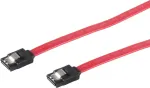 GoodConnections SATA 3 Gb/s kabelis su fiksavimo skląsčiu, 0,5 m, raudonas 5045-A05