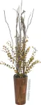 EUROPALMS dirbtinė eukalipto &scaron;akelė, geltonai žalia, 110 cm 82505622