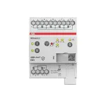 ABB VC/S6.2.2.2 KNX vožtuvų pavarų valdiklis, 6 kanalų, rankinis valdymas, DIN bėgelis 2CDG110330R0011