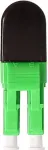 BLUELAN BlueOptics &Scaron;viesolaidinis Loopback Adapteris OM5 50/125&micro;m Multimode LC/UPC Duplex, Laimo Žalios Spalvos, Keraminis Ferulis, -40&deg;C iki +85&deg;C (BOLBLCOM5)