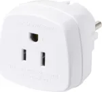 Sygonix SY-7062426 kelioninis adapteris i&scaron; US į Schuko su įžeminimu