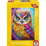 Dėlionė 1000 dalių Schmidt Spiele 59782 &mdash; Pelėda papūgos suknele