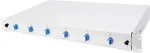 HELOS Fiber Optic 19 colių breakout box su 6x LC Duplex, Single Mode