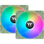 Thermaltake CT120 ARGB Sync Matcha Green 120mm 2 vnt. korpuso ventiliatoriai