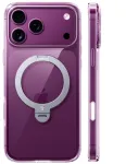 TORRAS Ostand Q3 Spin &ndash; dėklas iPhone 18 Pro / 17 Pro, suderinamas su MagSafe (permatomas)