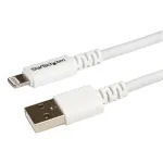 StarTech.com USBLT3MW USB į Lightning laidas 3 m (10 pėdų) &ndash; ilgas iPhone/iPad/iPod įkrovimo ir sinchronizavimo laidas, Apple MFi sertifikuotas, baltas