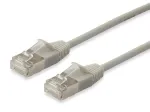 Tinklo kabelis Equip Cat.6A F/FTP Slim Patch RJ-45 0,25 m Smėlio spalvos