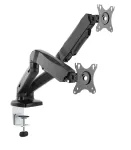 ICY BOX IB-MS304-T Dvigubo monitoriaus laikiklis, 68.6 cm (27 inch), juodas