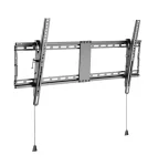 Sieninis TV laikiklis Gembird WM-90T-01 43&ndash;90 colių ekranams, VESA 200x200&ndash;800x400, pakreipimas -12&deg;&ndash;3&deg;, 70 kg talpa, juodas