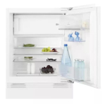 Įmontuojamas kombinuotas &scaron;aldytuvas Electrolux LFB3AE82R &ndash; 93 L talpa, 16 L vir&scaron;utinis &scaron;aldiklis, jutiklinis valdymas, reversinės durelės, baltas