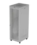 19 colių stovo spinta LANBERG FF01-8047-23SL 47U 800x1200 mm pilka su perforuotomis durelėmis