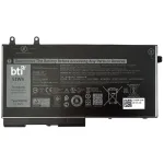 BTI baterija, skirta Dell Latitude 5420 Ruged, 11,4 V, 51 Wh (3 elementai), juoda