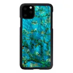 Apsauginis dėklas i&scaron;maniesiems telefonams iKins, skirtas iPhone 11 Pro Max &ndash; Almond Blossom Black