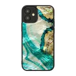 Apsauginis dėklas iKins Apple iPhone 12 mini &ndash; akvamarino agatas