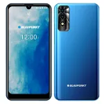 Blaupunkt TX 60 i&scaron;manusis telefonas, Dual SIM, 6,1 colio HD+ ekranas, 2 GB RAM, 16 GB, Android 12 Go, mėlynos spalvos