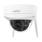 Reolink W437 kupolinė 4K Ultra HD IK10 vandalizmui atspari kamera, 8 MP, 2.7-13.5 mm, IP67, H.265, Micro SD iki 256 GB