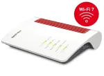 FRITZ!Box 5690 belaidis mar&scaron;rutizatorius, 2.5 Gigabit Ethernet, dviejų juostų (2,4 GHz / 5 GHz), raudonas, baltas
