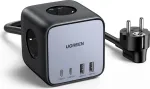 Ugreen DigiNest Pro 1 AC lizdas (-ų) C tipo 1.8 m 4 3680 W Juoda
