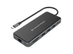 Conceptronic DONN15G 12-in-1 USB-C dokas su HDMI, VGA, USB 3.0, GbE