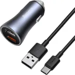 Automobilinis kroviklis Baseus TZCCJD-A0G 40W Tamsiai pilkas
