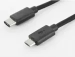 Digitus USB Type-C jungiamasis kabelis Type-C į Micro B USB 2.0 1,8 m