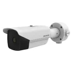 Hikvision DS-2TD2138-7/QY terminė / tinklo stebėjimo kamera &ndash; Bullet &ndash; spalvota &ndash; 1280 x 720 (optinis) / 384 x 288 (terminis) &ndash; fiksuotas židinio nuotolis &ndash; garsas &ndash; kompozitinis &ndash; LAN 10