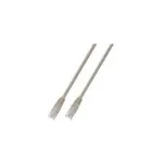 EFB-Elektronik RJ45 jungiamasis laidas Cat.5e U/UTP PVC CCA pilkas 0,5 m (K8456.0,5)