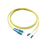 LWL &scaron;viesolaidinis duplex kabelis vienmodis LC / SC, 9/125, Ilgis: 10m, Good Connections&reg; (LW-910LS)