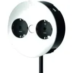 Prailginimo blokas Bachmann TWIST 2S 2m Chromuotas