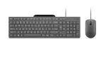 Laidinė klaviatūros ir pelės rinkinys Lenovo 310 (US English) &ndash; pilno dydžio klaviatūra, 1,8 m laidas, 2000 DPI optinė ambidekstrinė pelė