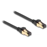 Tinklo kabelis DeLOCK RJ45 Cat.6A vyri&scaron;kas-vyri&scaron;kas S/FTP 15m juodas
