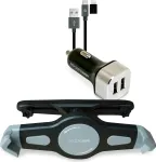 Aktyvus laikiklis RealPower Tablet Car Set 168188