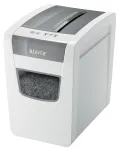 Smulkintuvas Leitz IQ Slim Home Office P4, kryžminis pjovimas, 22 cm, 4 x 28 mm, 23 l, 10 lapų, 58 dB