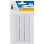 HERMA 15186 lipnūs etikečių lapeliai balti 15x45 mm 6 vnt.