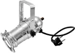 Eurolite LED PAR-20 3CT LED PAR tipo prožektorius, sidabrinės spalvos