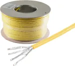 Tinklo kabelis ShiverPeaks BS75500-A+-500S 500 m Cat7a+ S/FTP geltonas